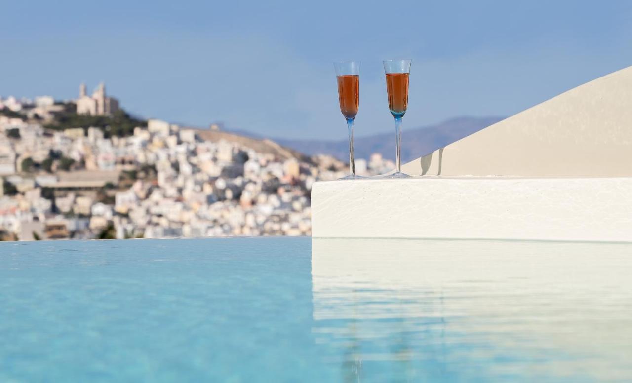 Dipolis Luxury Apartments Syros Episkopion  Kültér fotó